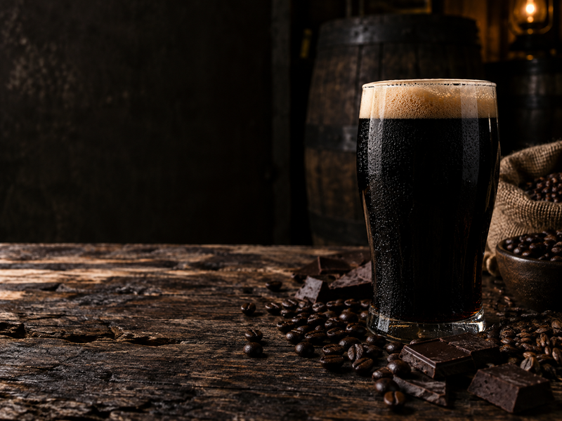 Glas stout