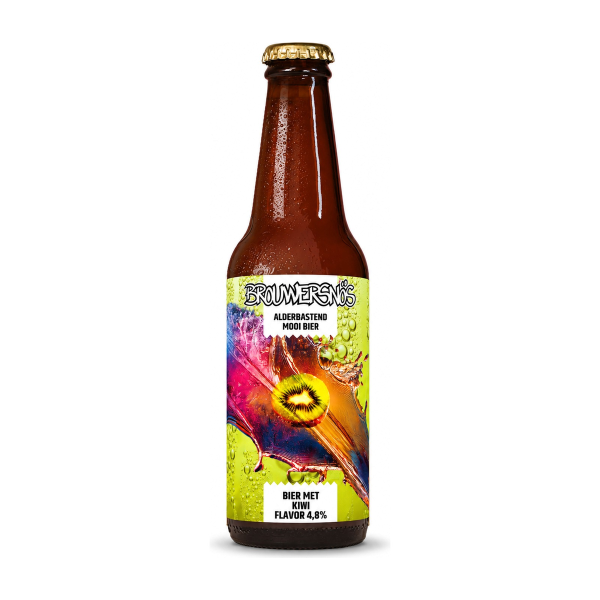 Fruitbier Kiwi van Brouwersnoss