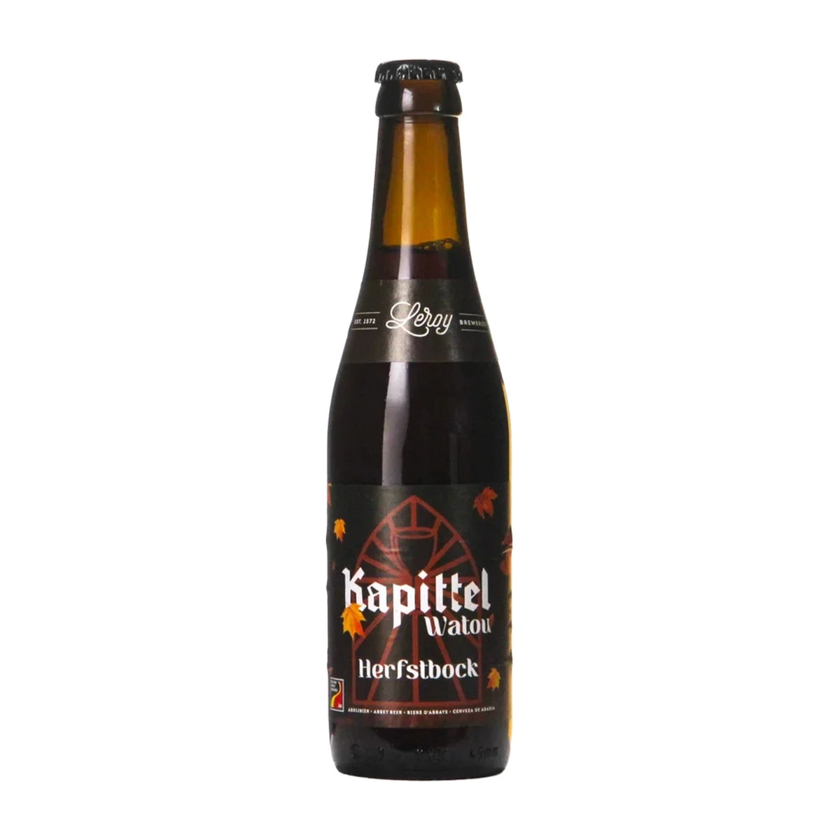 Kapittel Watou Herfstbock, fles van Leroy Breweries