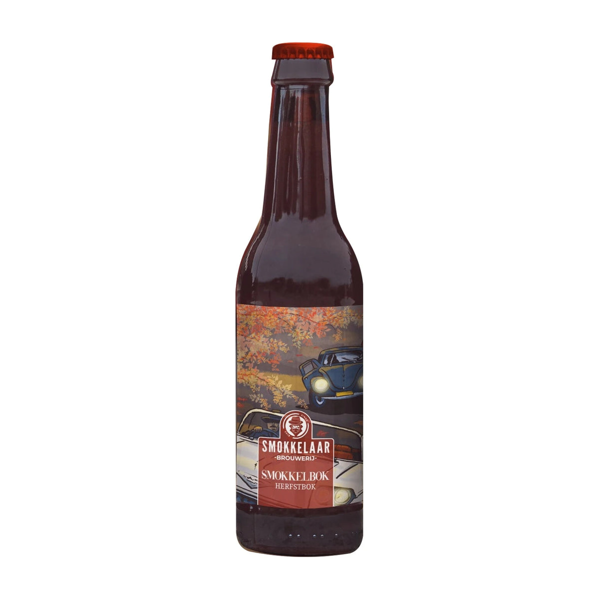 Smokkelbok – Herfstbok, fles van De Smokkelaar