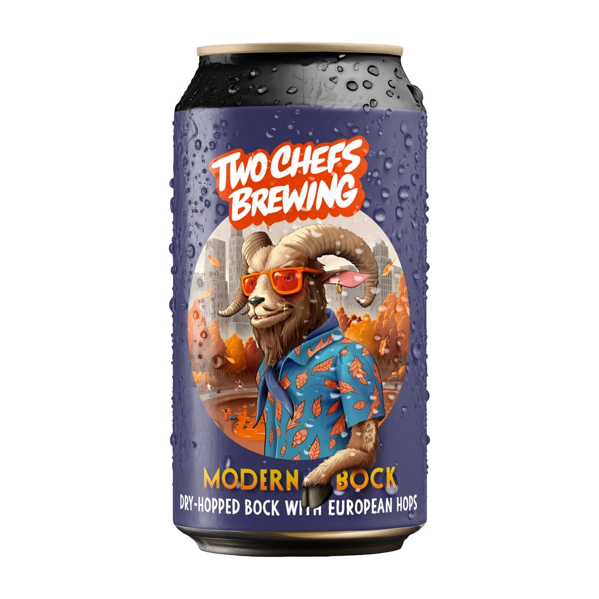 Two Chefs Brewing Modern Bock, blik van Two Chefs Brewing